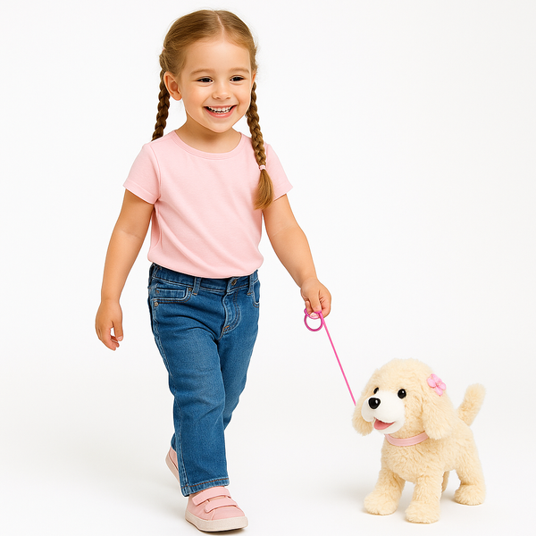 Artyk Natalia interaktywny piesek chodzący na smyczy szczeka macha ogonem