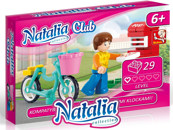 Klocki Poczta Listonosz Natalia Club KL0003 29 el