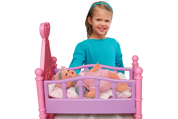 NATALIA lalka bobasek mówi śmieje płacze mimiczna mimic smoczek