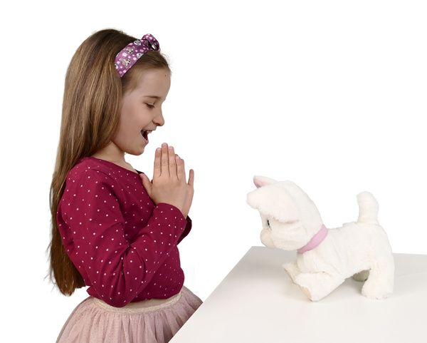 Chodzący Piesek Interaktywny Natalia Artyk Dźwięki reaguje na dotyk