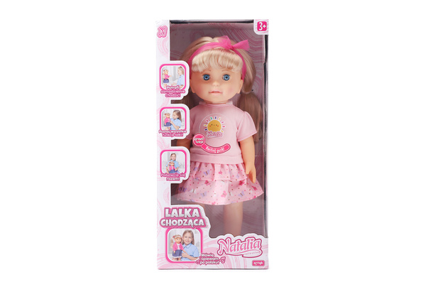 Lalka NATALIA Prześliczna lalka chodzi, mówi, śpiewa i opowiada bajki