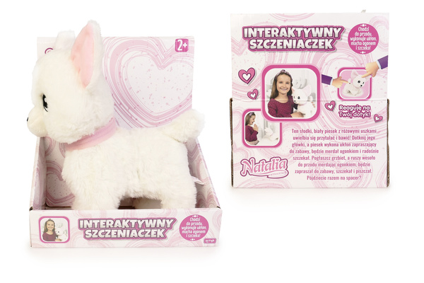 Chodzący Piesek Interaktywny Natalia Artyk Dźwięki reaguje na dotyk