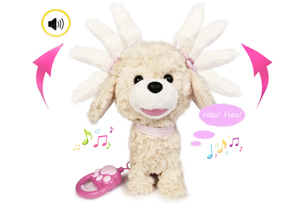 Artyk Natalia interaktywny piesek chodzący na smyczy szczeka macha ogonem